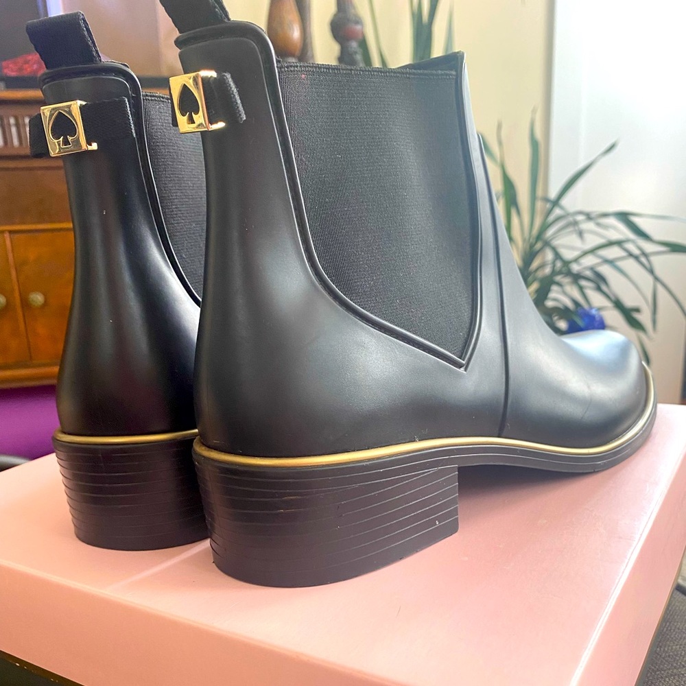 Kate spade size 11m rain booties
